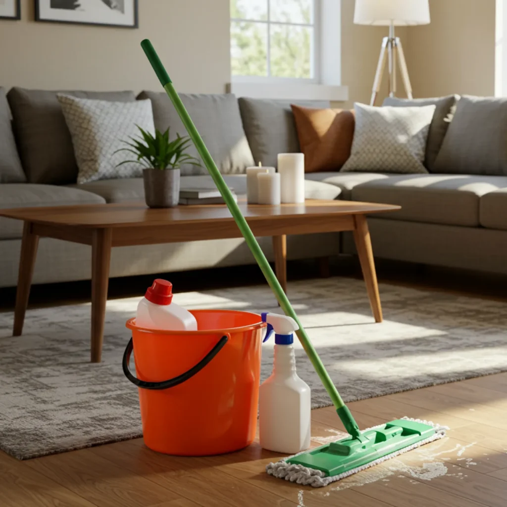 residential cleaning slider