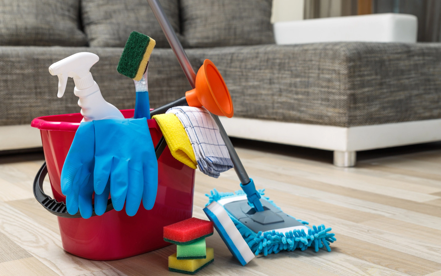 house cleaning tools